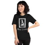 T-Shirt Humour Licorne<br/>Mona Licorne Cadré (négatif) - Le Coin Des Licornes