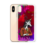 Coque iPhone Licorne Humour<br/>Salvador Dalicorne Rosso - Le Coin Des Licornes