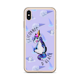 Coque iPhone Humour Licorne <br/>Licornet De Glace - Le Coin Des Licornes