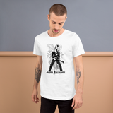 T-Shirt Humour Licorne<br/>Johnny Hallicorne (mono) - Le Coin Des Licornes